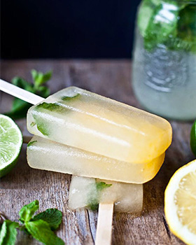 lemon basil bar