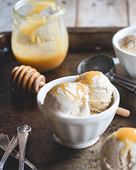 vanilla honey scoop